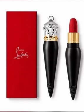 Christian Louboutin Velvet Matte Lipstick Shade: 005M Red Dramadouce